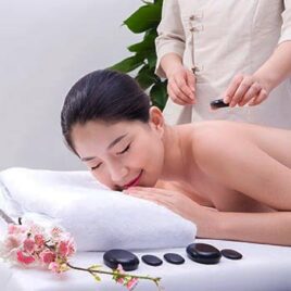 Hot Stone Massage (warmen Stein)